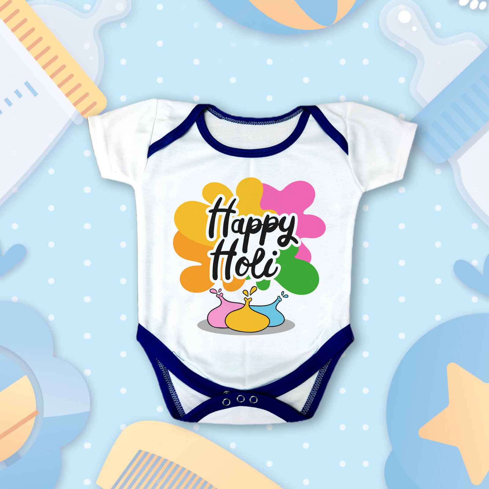 First Holi T-shirts For Kids - Image 15