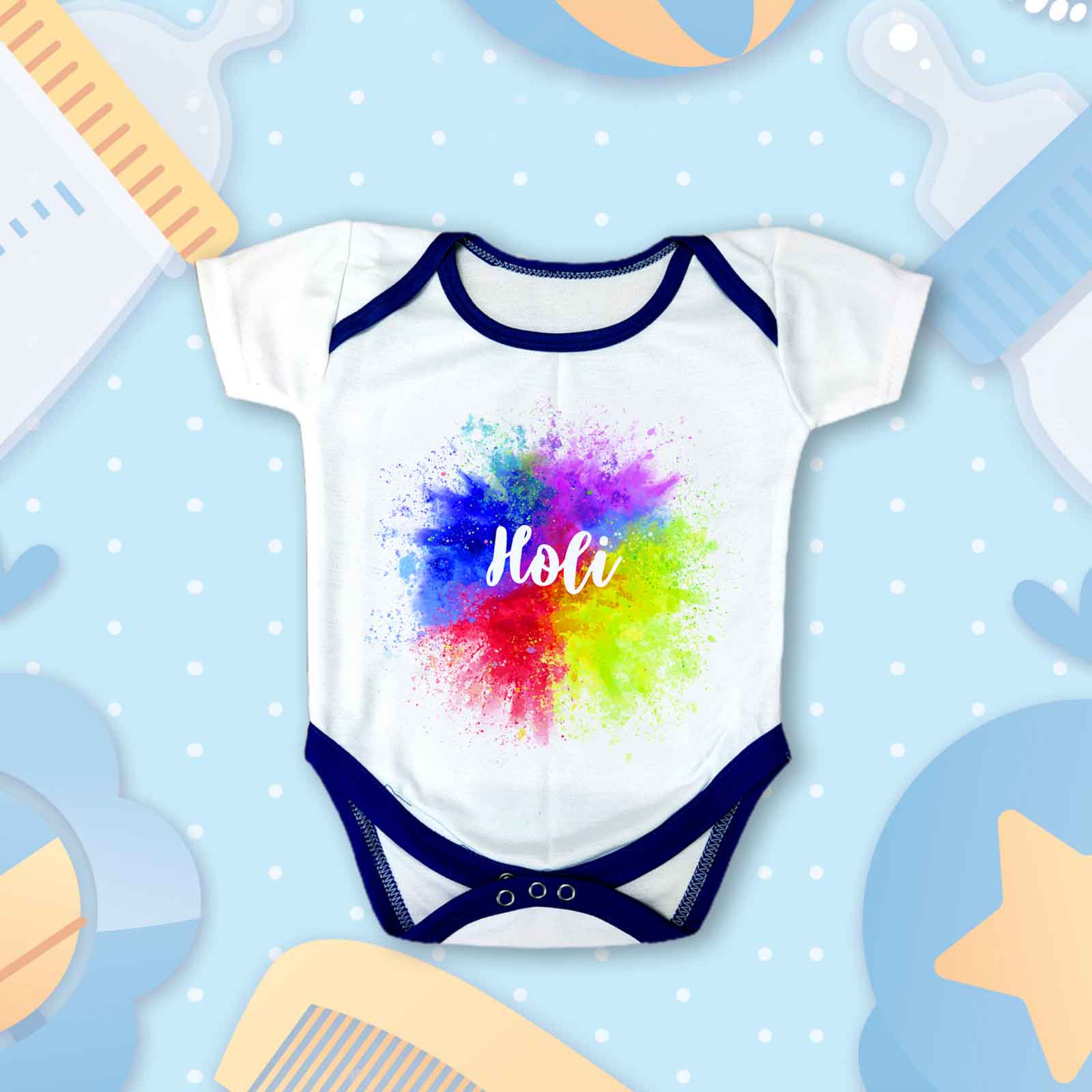 First Holi T-shirts For Kids - Image 17