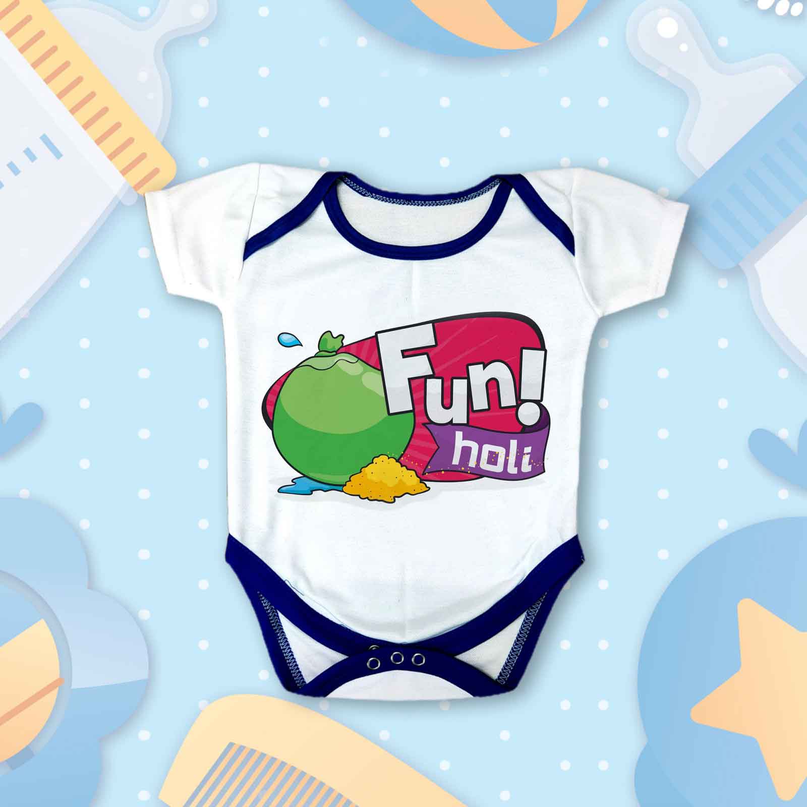 First Holi T-shirts For Kids - Image 7