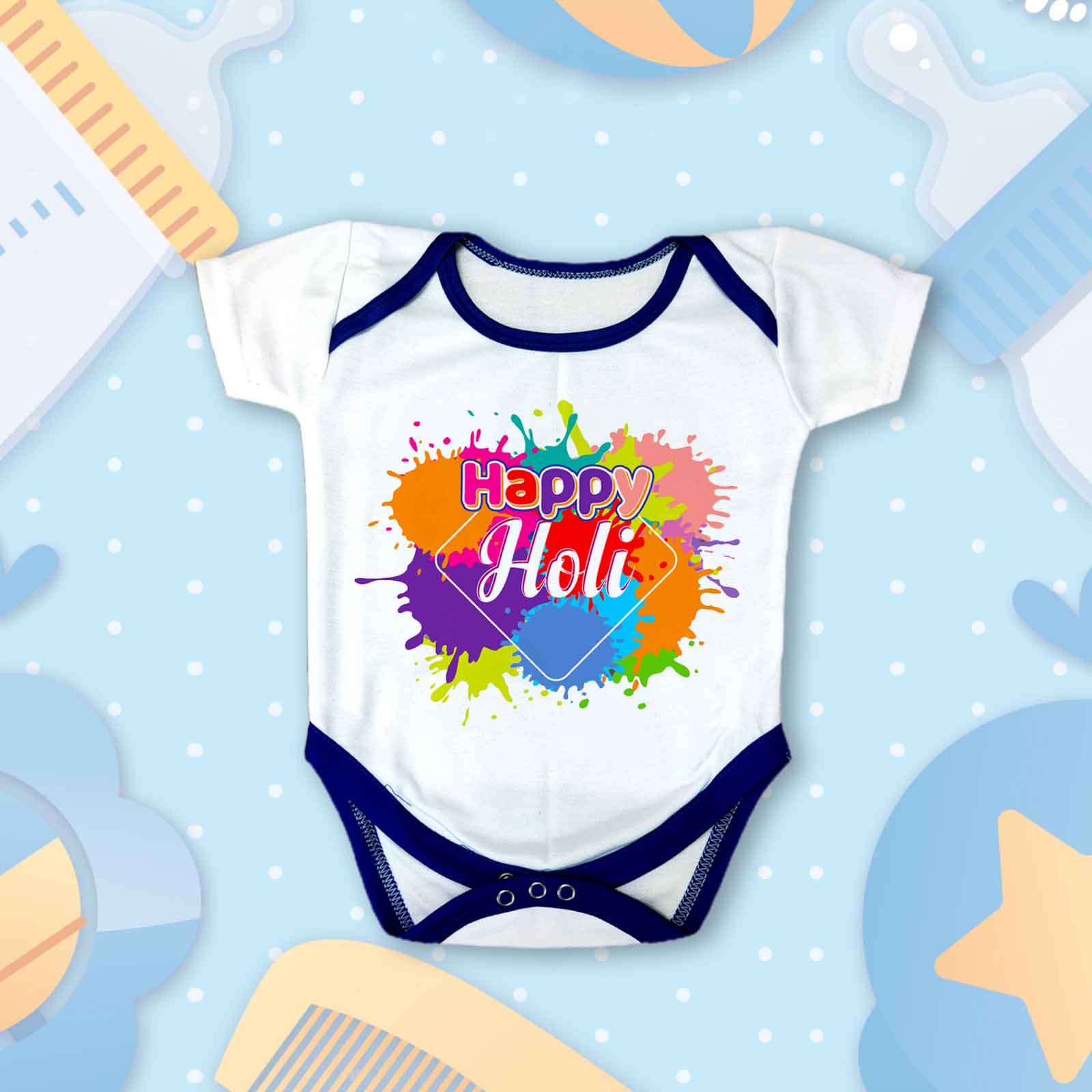First Holi T-shirts For Kids - Image 9
