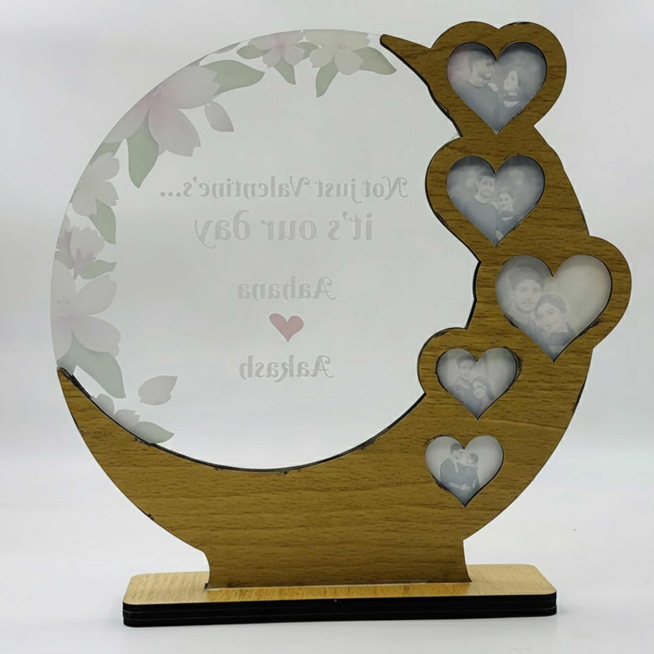 Forever Moments – Personalized Wooden Acrylic Table Frame - Image 5