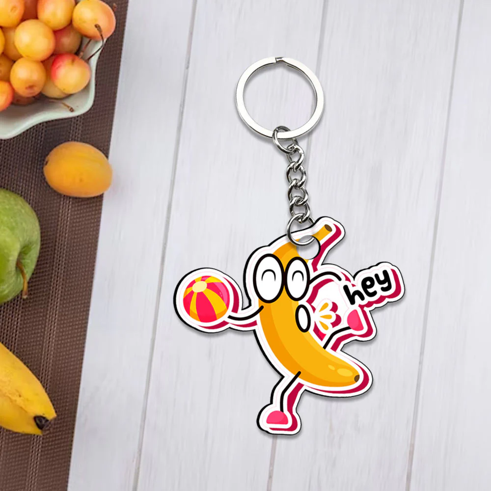 Fruity Delights: Fruit Keychain Collection - Image 12