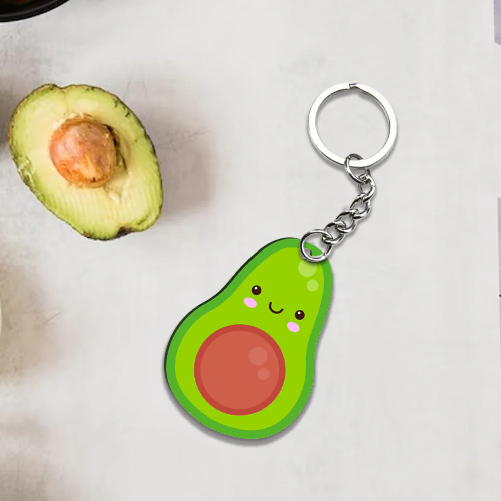 Fruity Delights: Fruit Keychain Collection - Image 9