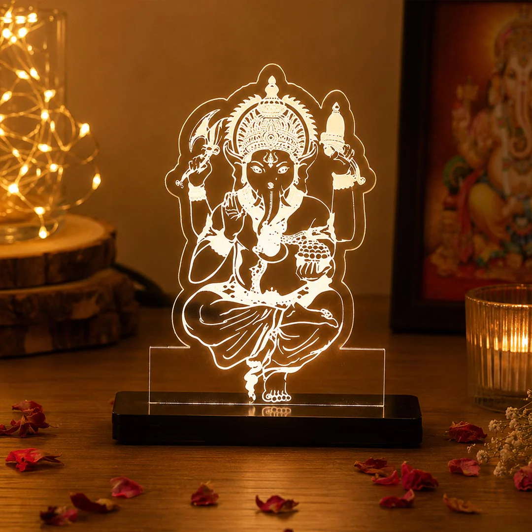 Ganesha Car Dashboard Lamp - Image 3