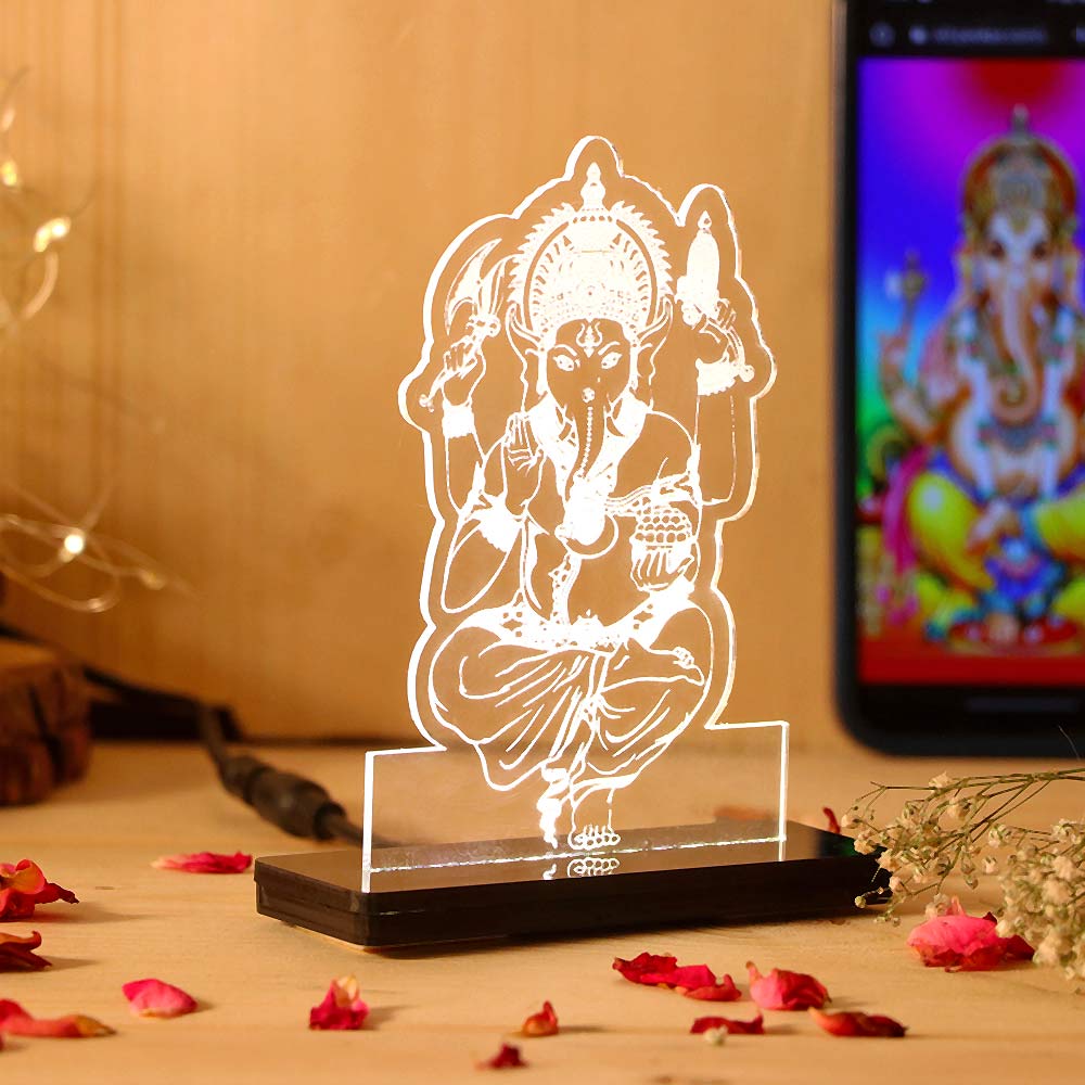 Ganesha Car Dashboard Lamp - Image 6