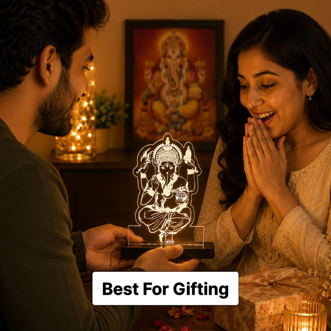 Ganesha Car Dashboard Lamp - Image 7