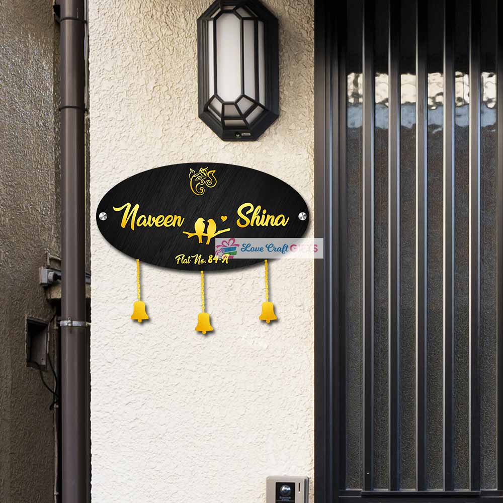 Great Wooden Home Name Plates-12x15" - Image 2