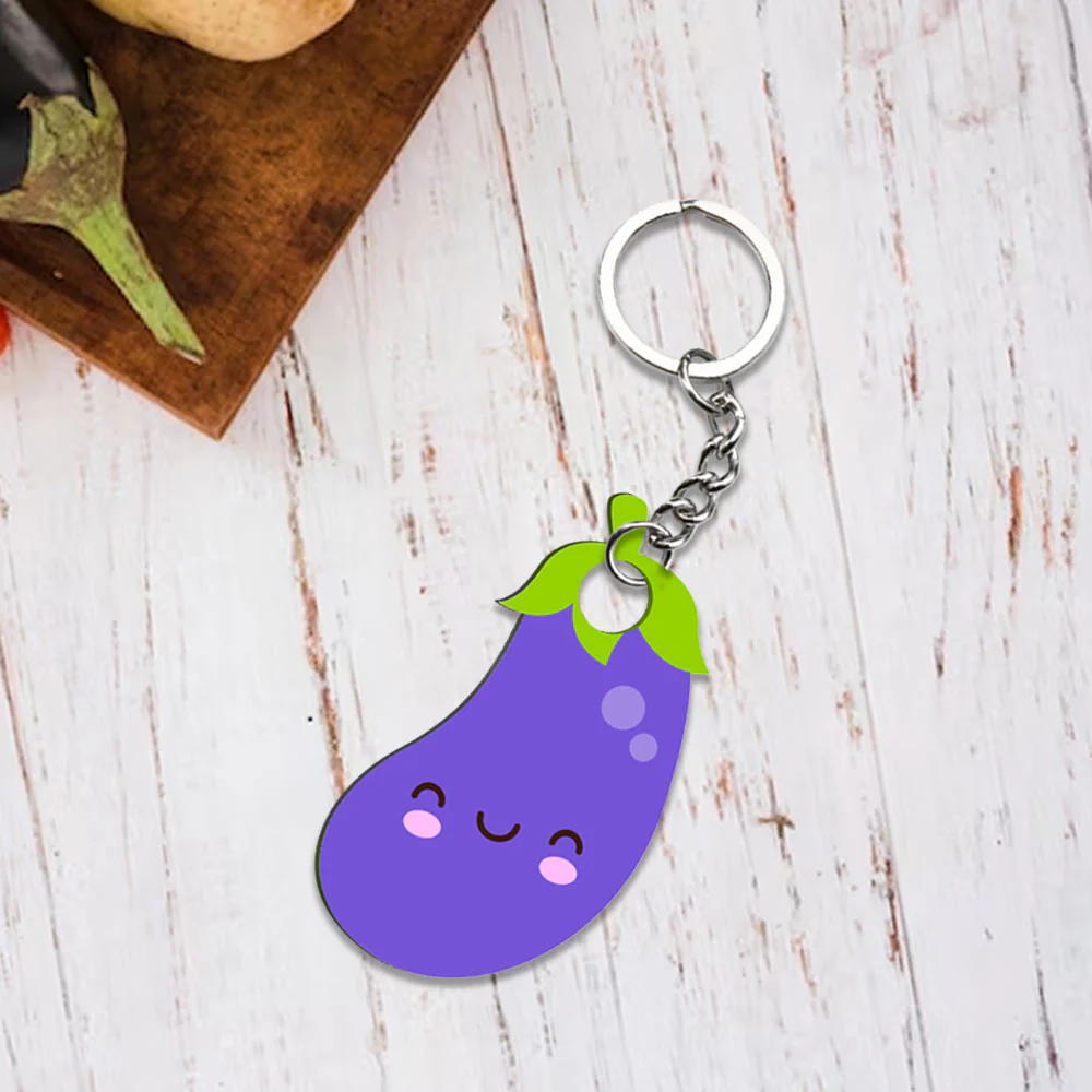 Greens on the Go: Vegetable Keychain Collection - Image 10