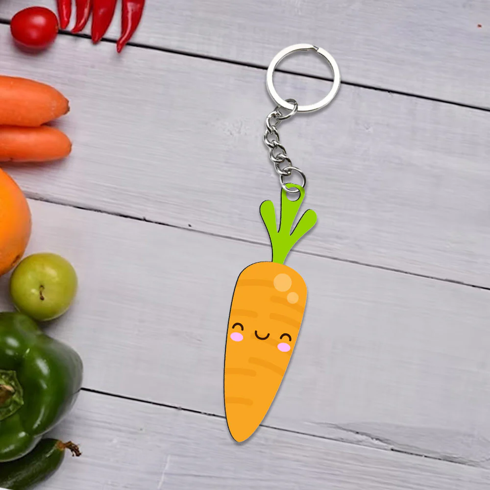 Greens on the Go: Vegetable Keychain Collection - Image 11