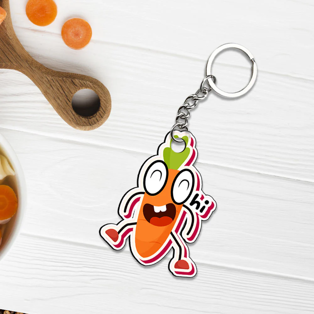 Greens on the Go: Vegetable Keychain Collection - Image 14