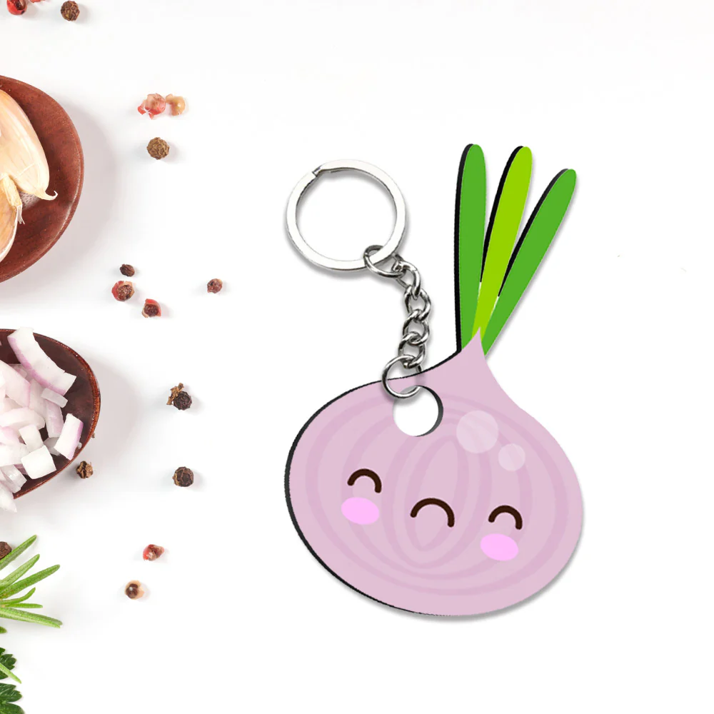 Greens on the Go: Vegetable Keychain Collection - Image 17