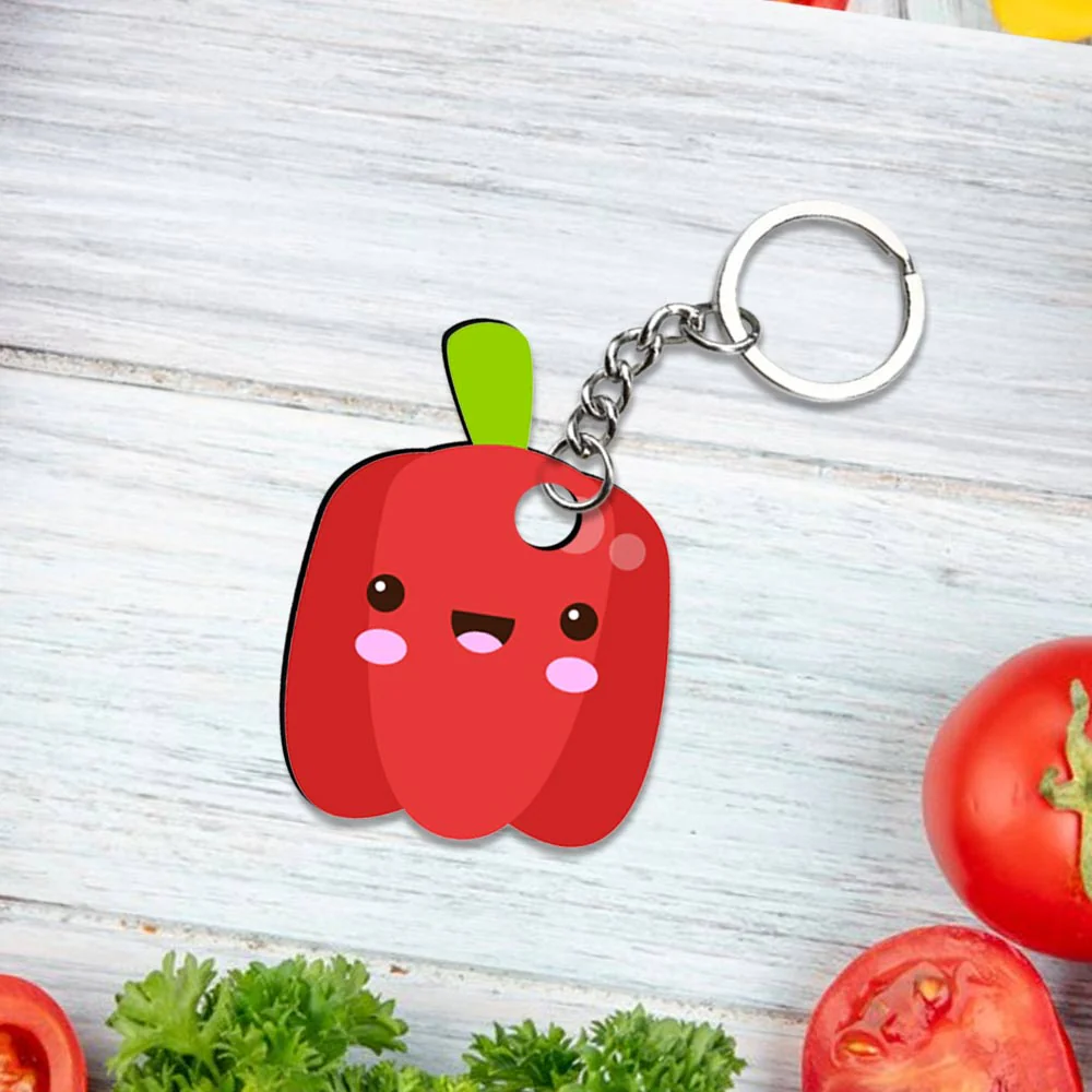 Greens on the Go: Vegetable Keychain Collection - Image 19
