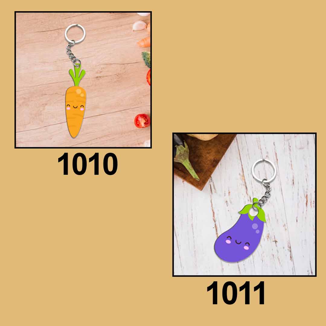 Greens on the Go: Vegetable Keychain Collection - Image 26