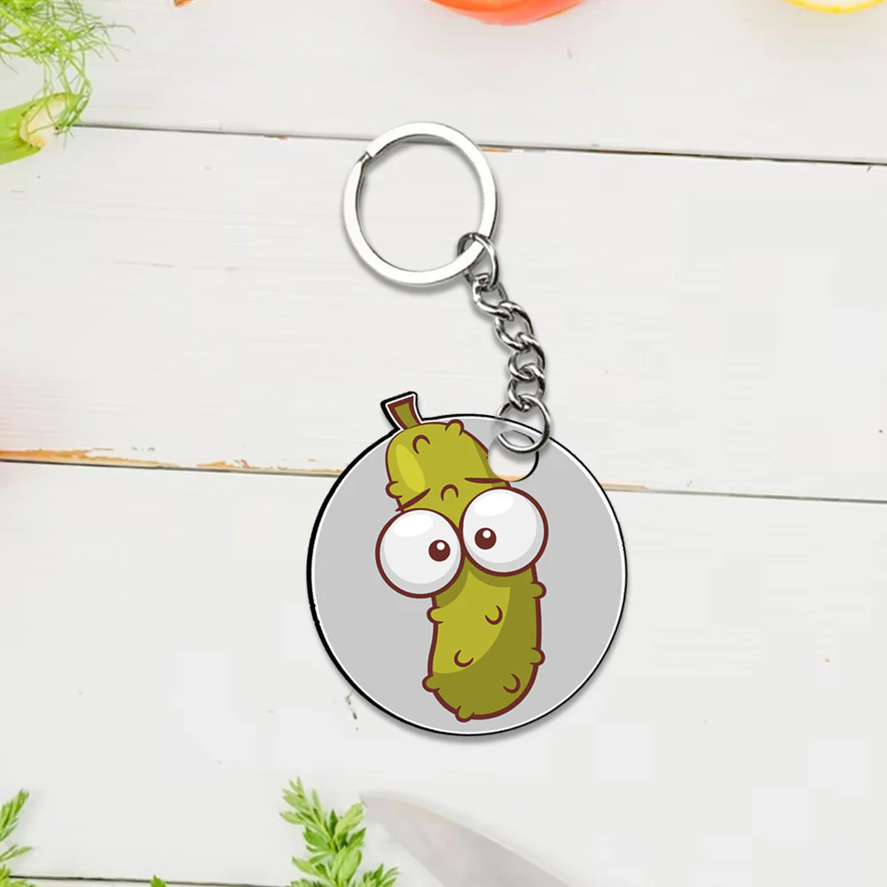 Greens on the Go: Vegetable Keychain Collection - Image 3