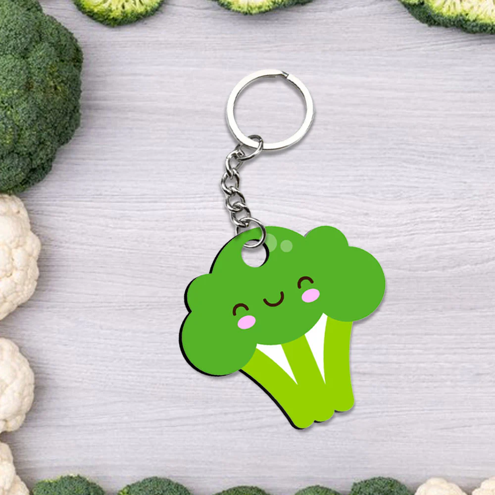Greens on the Go: Vegetable Keychain Collection - Image 5