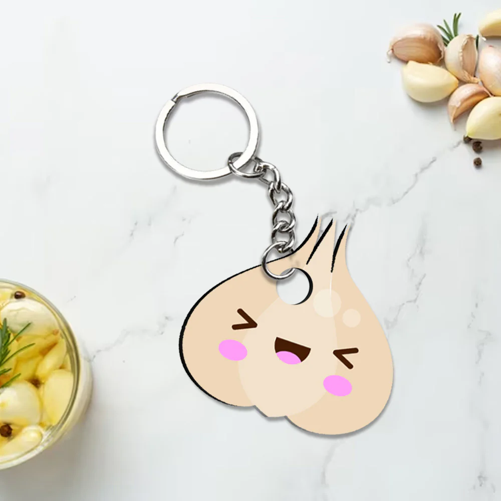 Greens on the Go: Vegetable Keychain Collection - Image 7