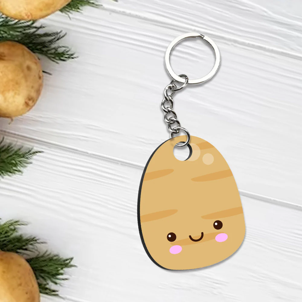 Greens on the Go: Vegetable Keychain Collection - Image 8