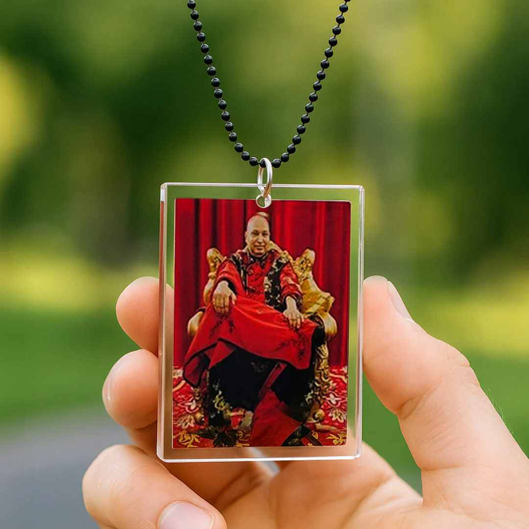 Guru Nirmal Ji Car Hanger – 2×3" - Image 2