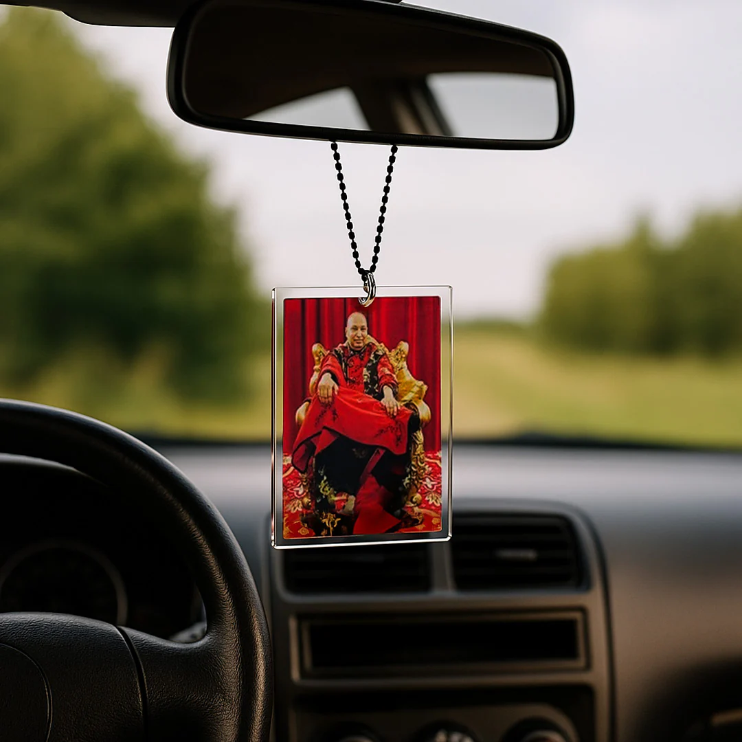 Guru Nirmal Ji Car Hanger – 2×3" - Image 3