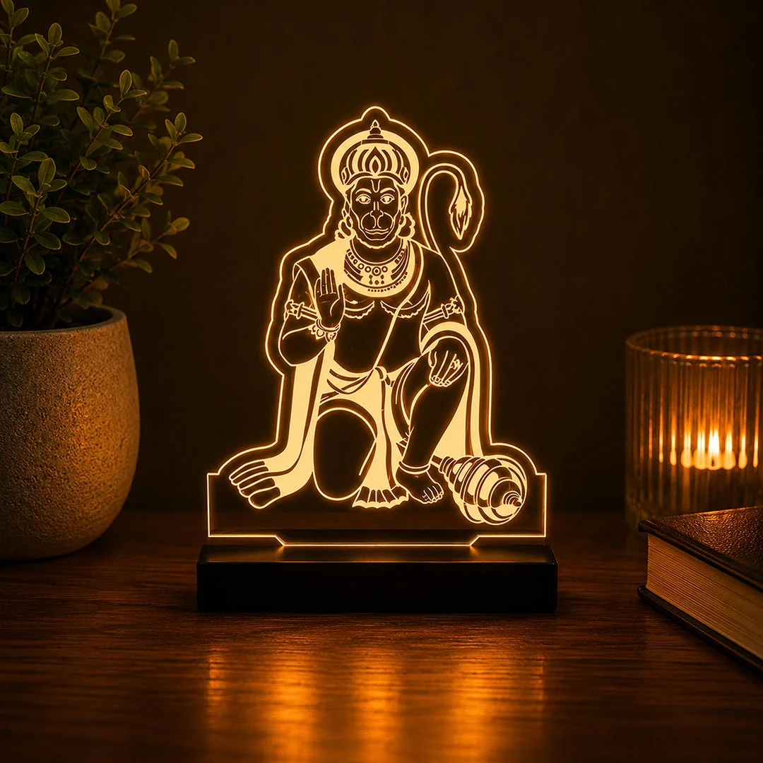 HANUMAN CAR DASHBOARD LAMP - Image 3