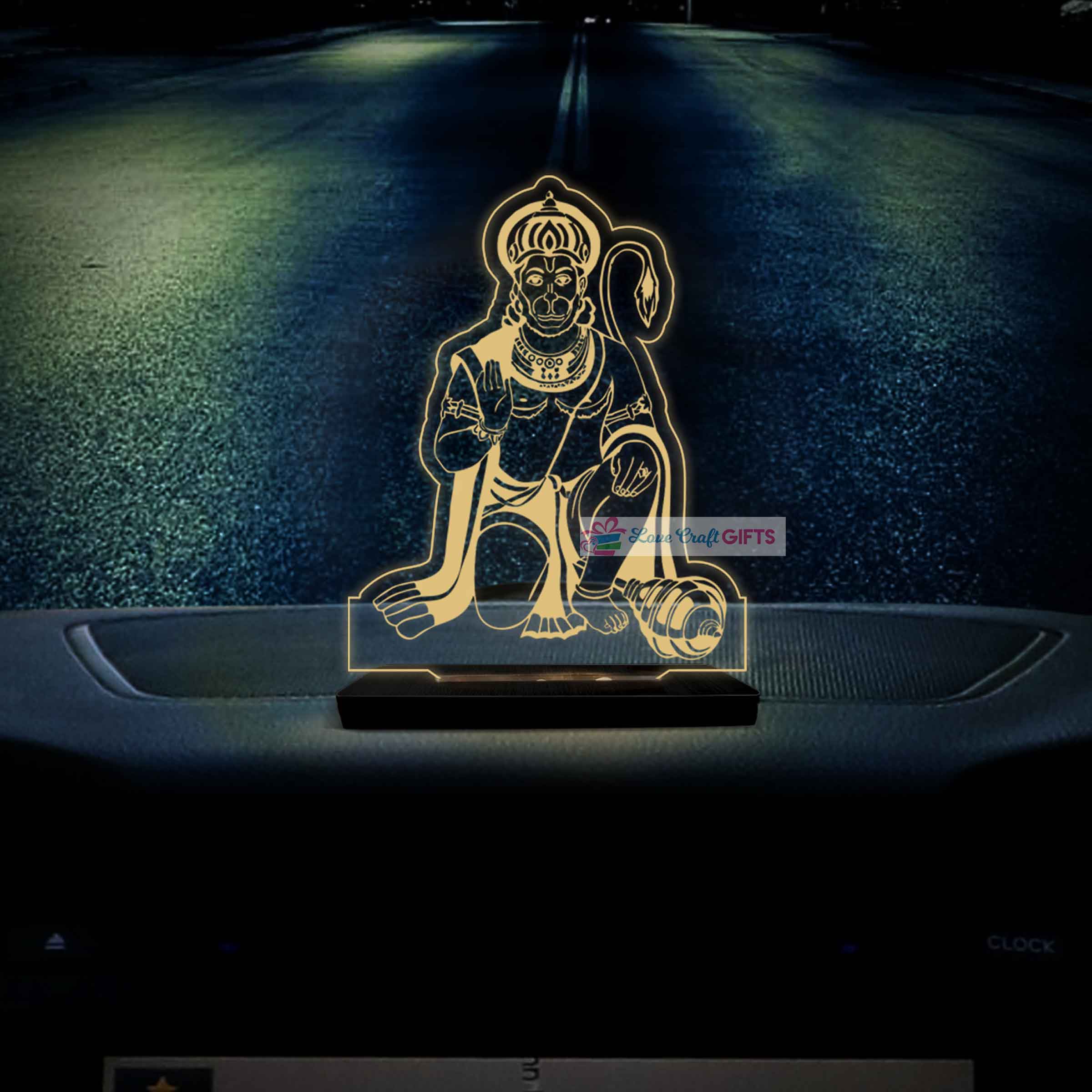 HANUMAN CAR DASHBOARD LAMP - Image 6