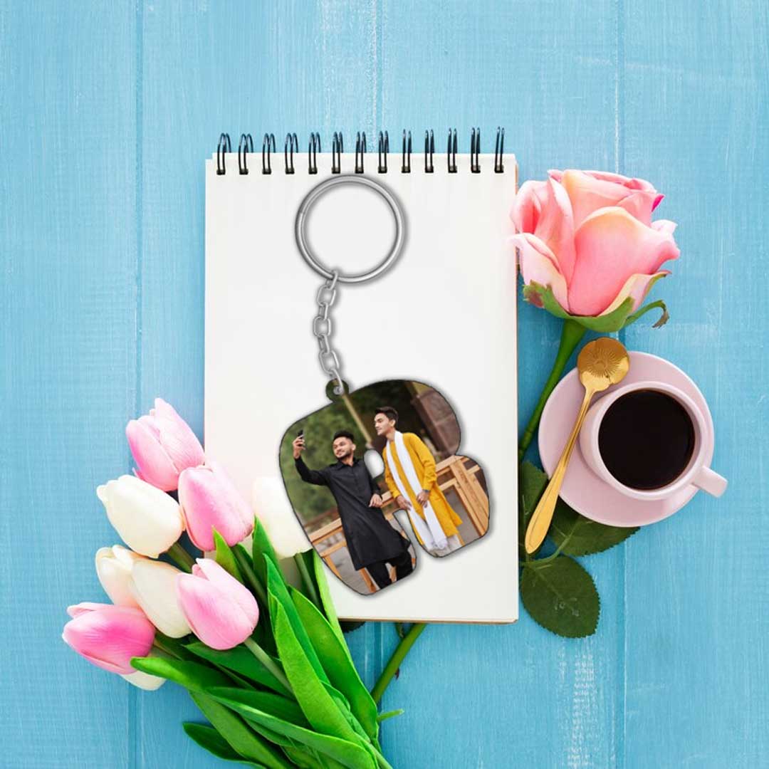 Happy Birthday Frame - Best Frame With Pen & Keychain - 8 x12 Inch - Image 3