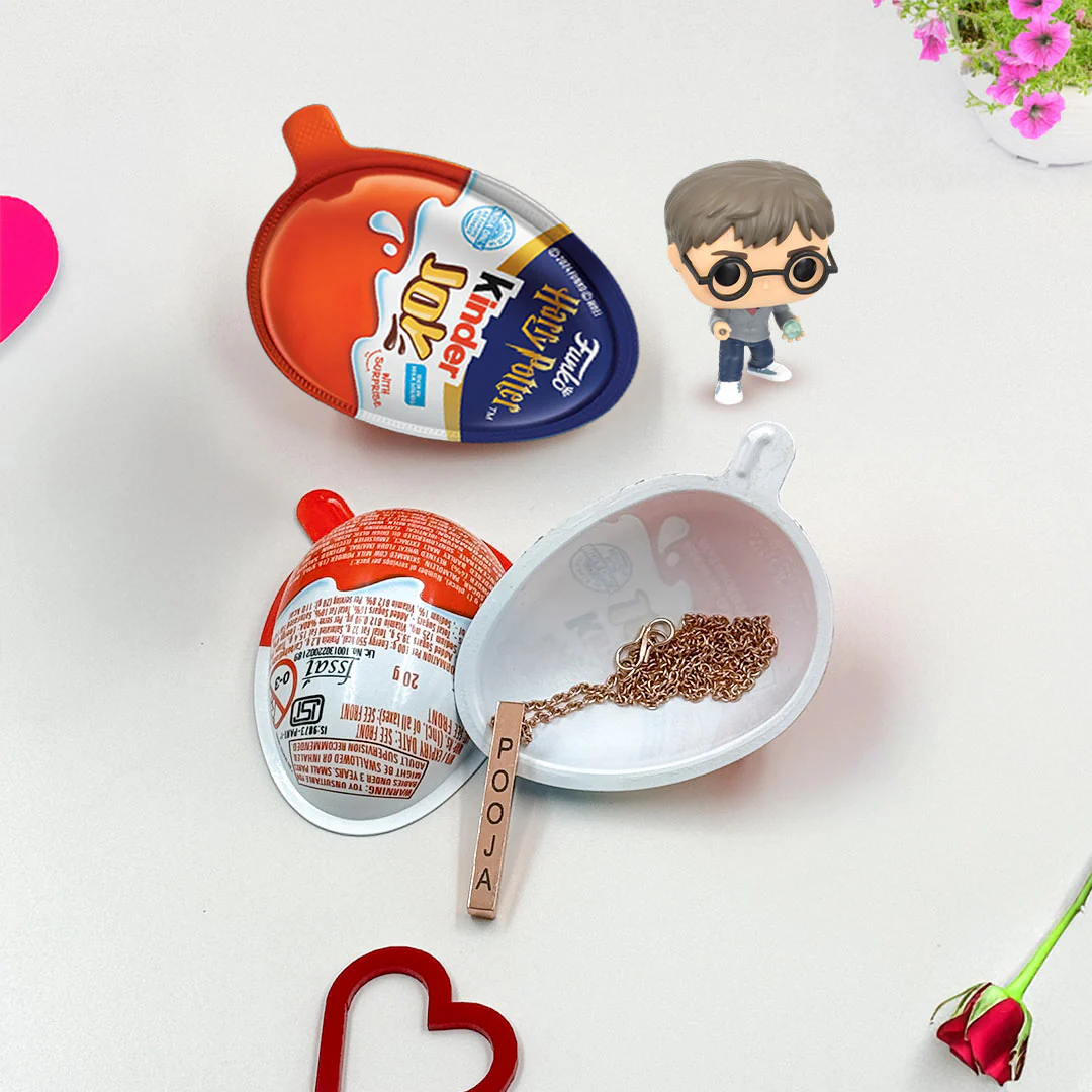 Harry Potter Kinder Joy With Surprising Gift | Personalized Name Pendant - Image 3