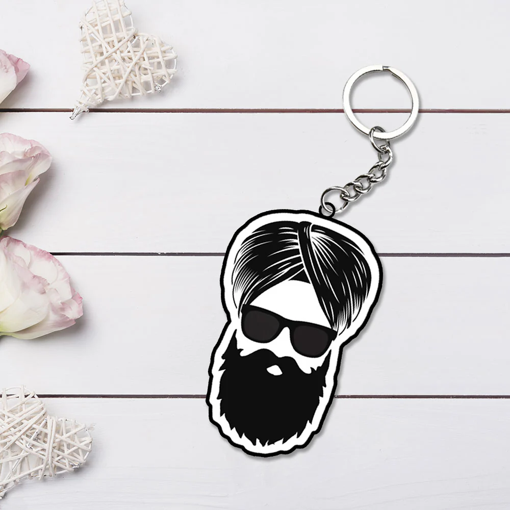 Haryanvi Logo Keychain | Best Haryanvi Keyrings - Image 5