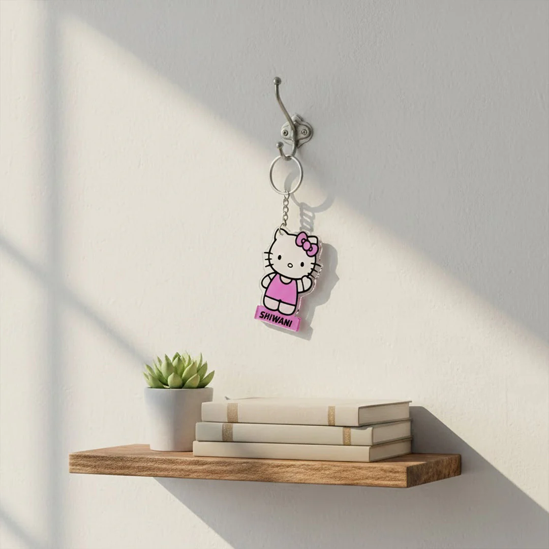 Hello Kitty Name Keychain - Image 4