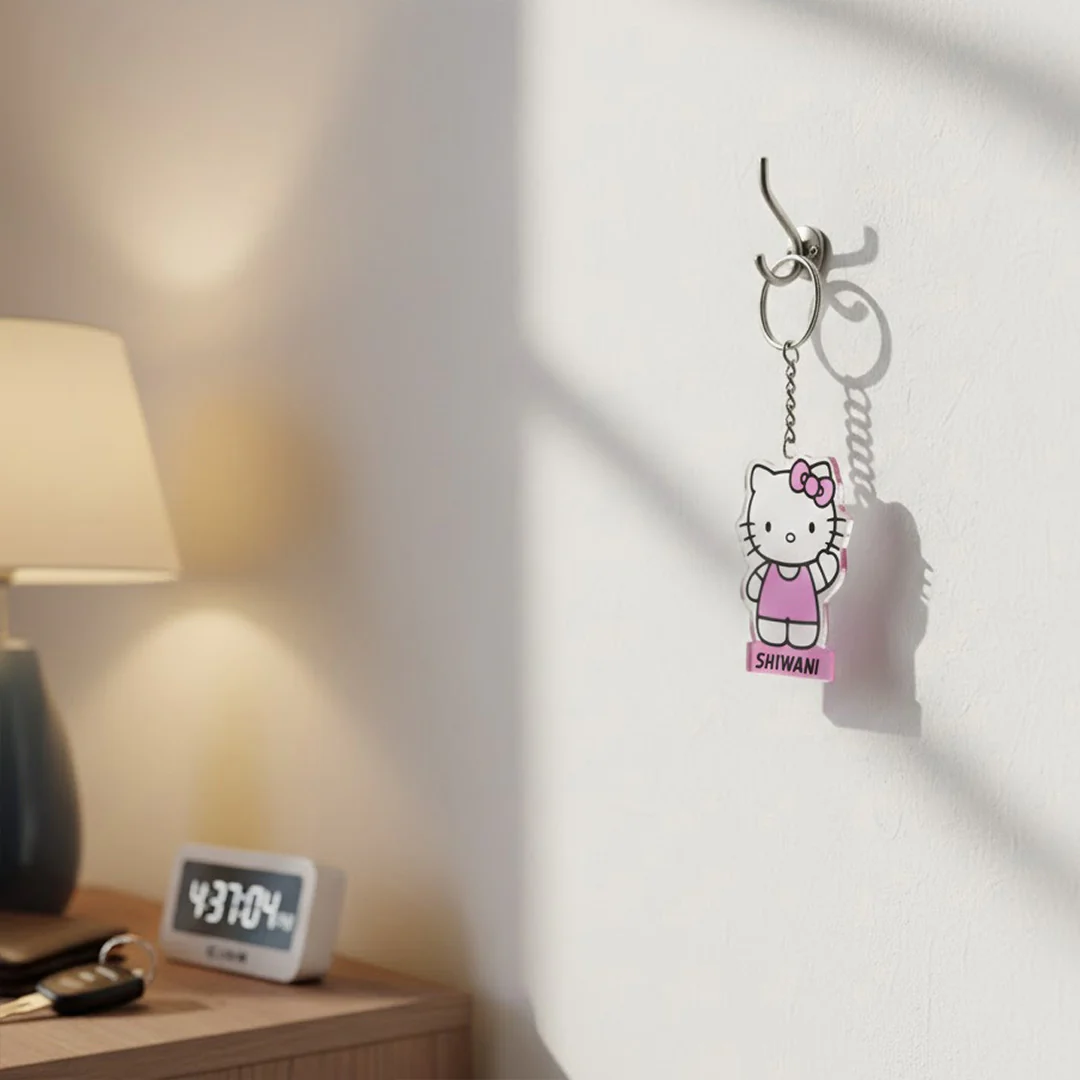 Hello Kitty Name Keychain - Image 6