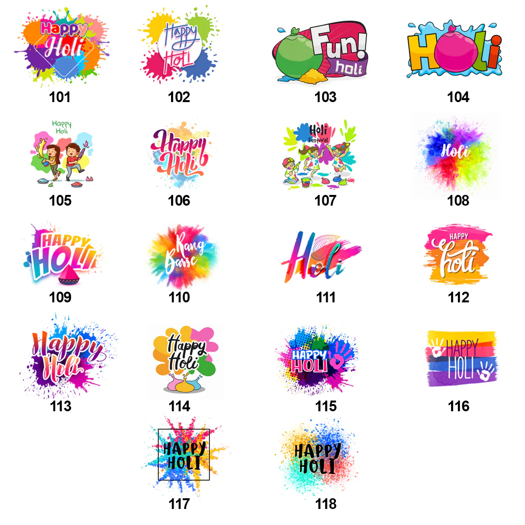 Holi Matching T-shirts for Family - Image 12