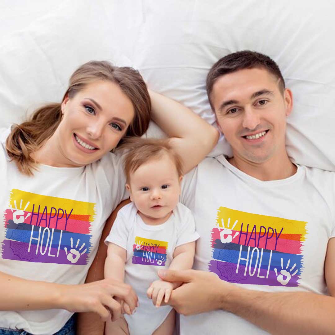 Holi Matching T-shirts for Family - Image 2