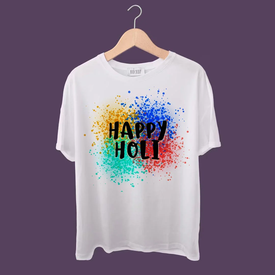 Holi Special Custom T-shirts for Hisar - Image 4