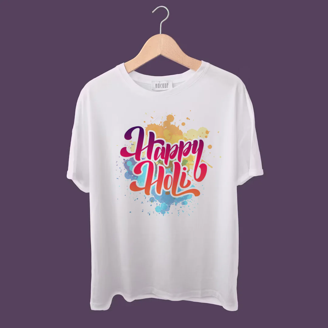 Holi Special Custom T-shirts - Image 19