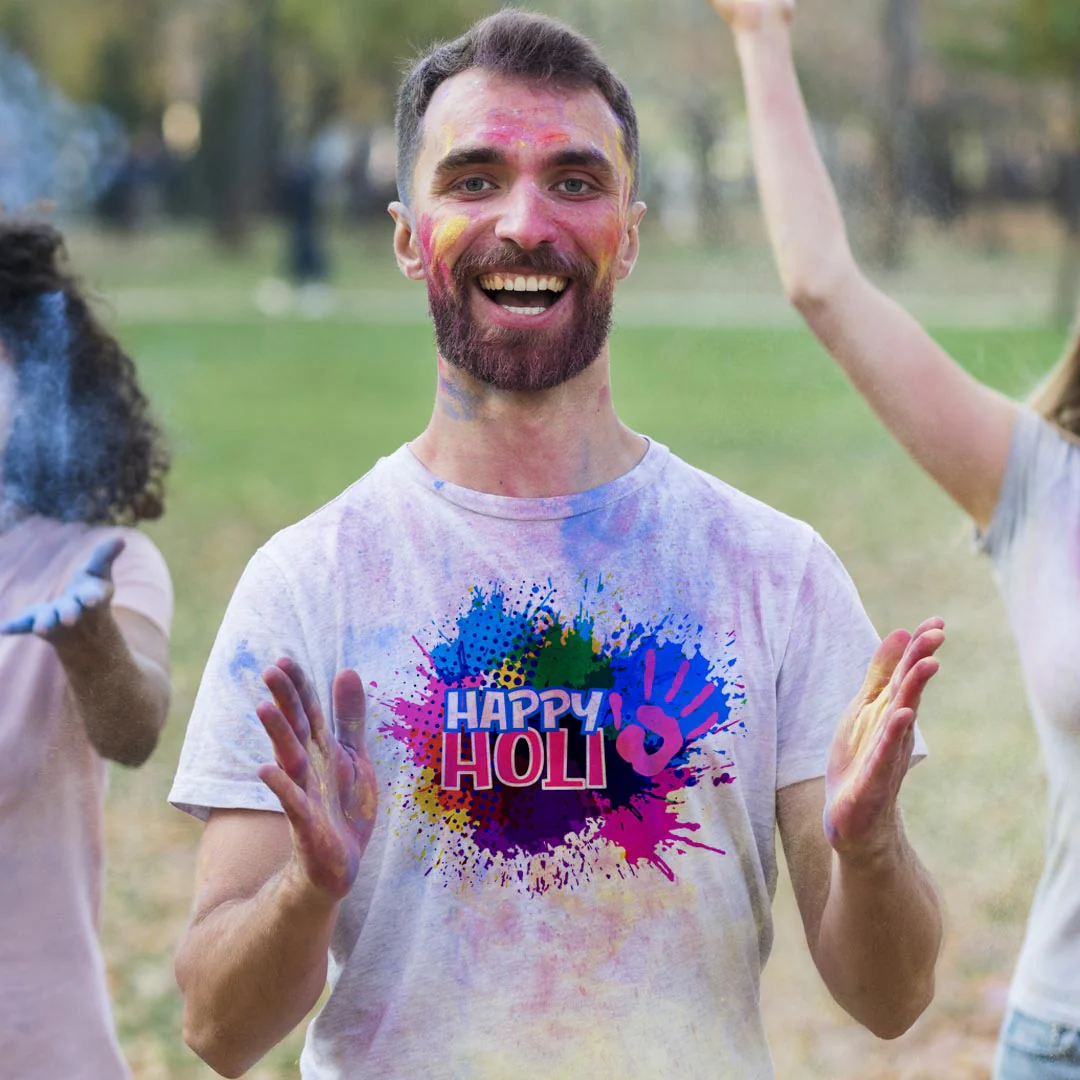 Holi Special Custom T-shirts - Image 23