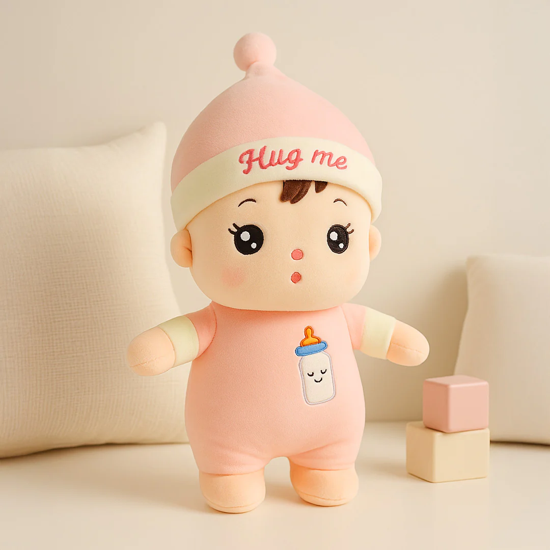 Hug Me Baby Plush Doll - Image 4