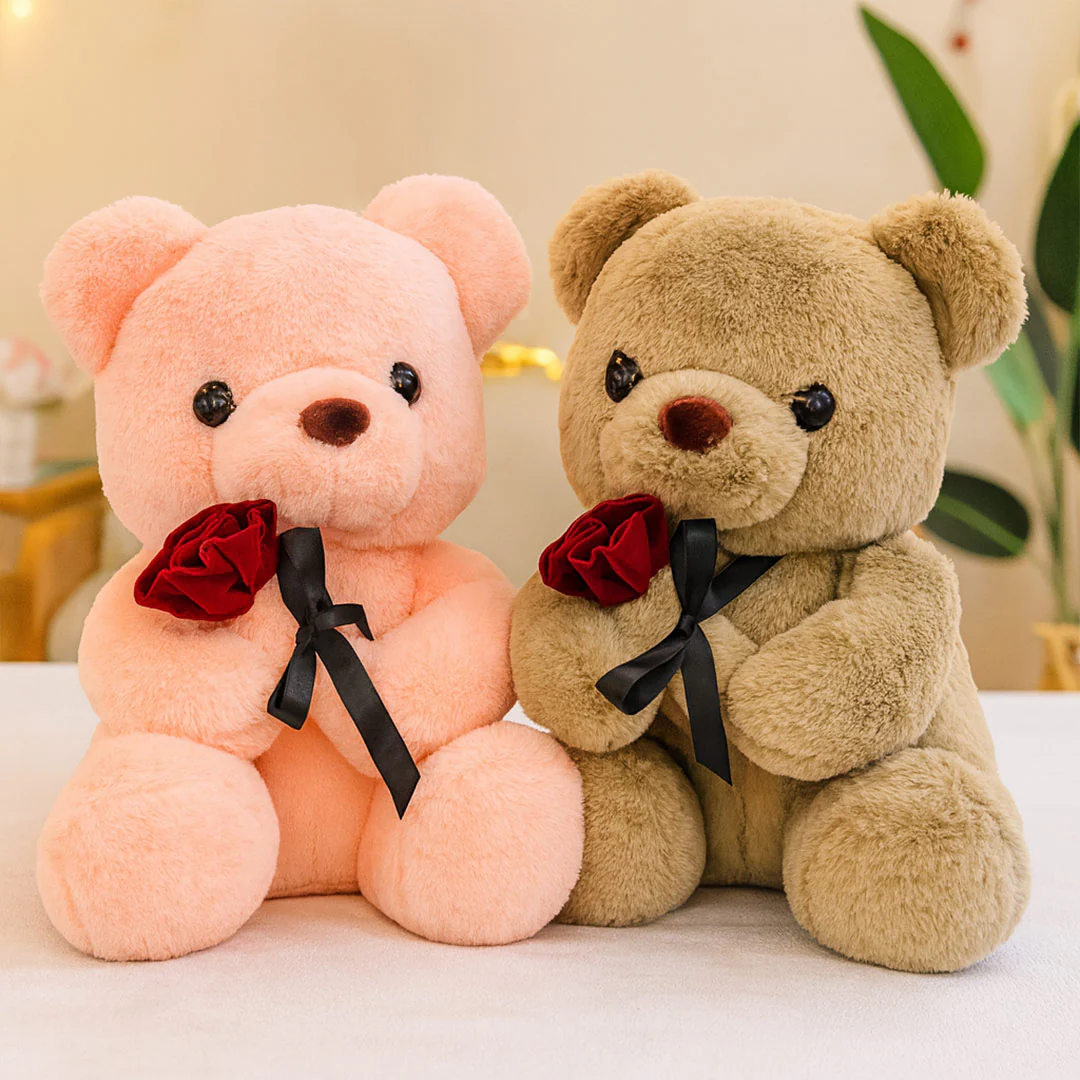 Hug-Me Rose Teddy Plush Toy - Image 5