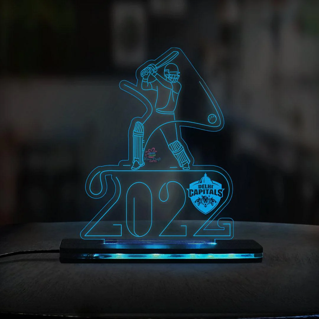 3d Acrylic Indian Premier League LED Lamp - Image 4