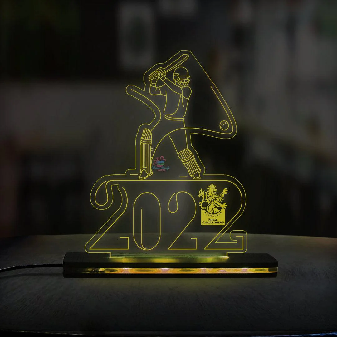 3d Acrylic Indian Premier League LED Lamp - Image 7