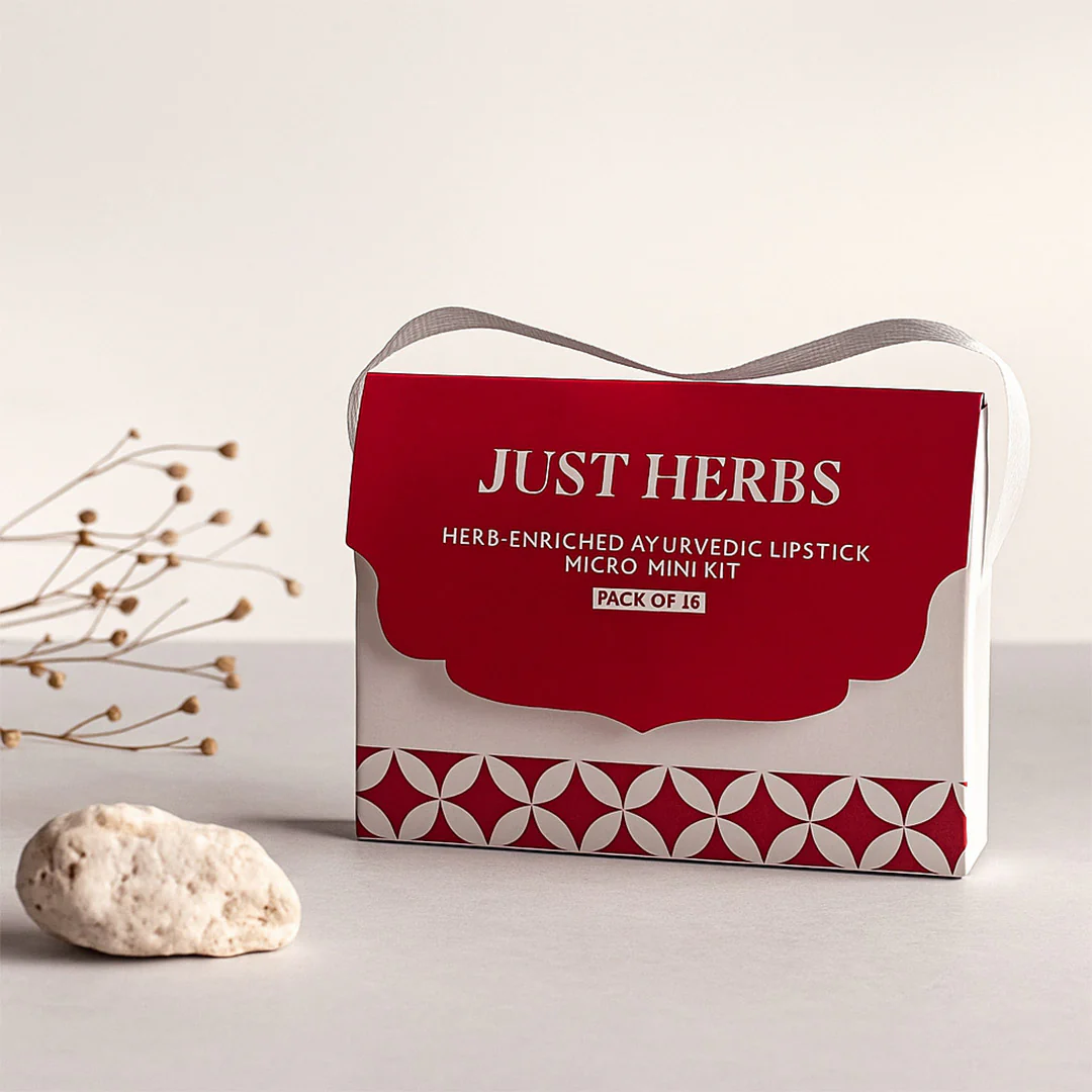 Just Herbs Lipstick Set-16 Mini Matte