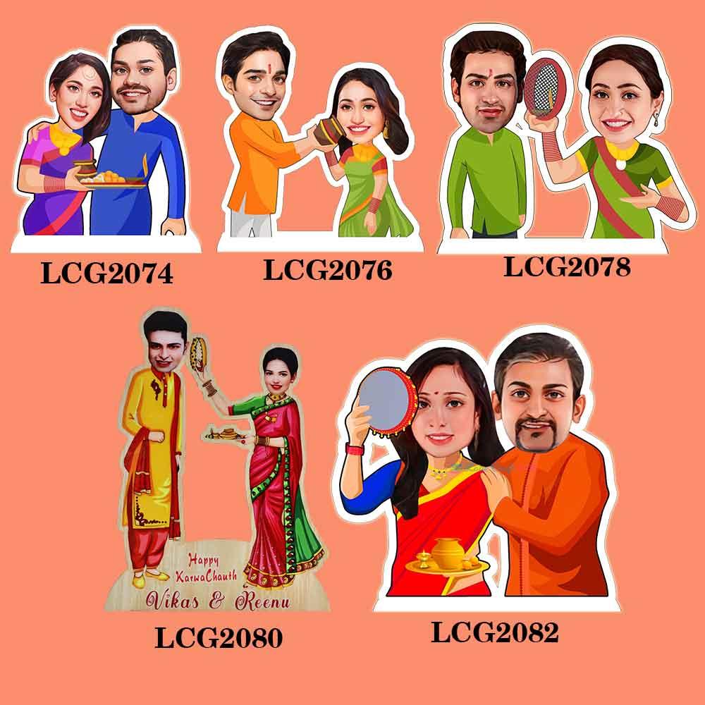 KARWA CHAUTH SPECIAL CARICATURE - Image 6