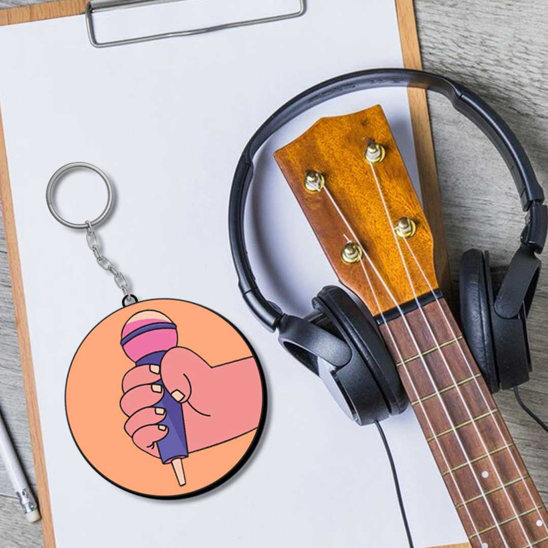 Music Lovers Keychain Or Keyring