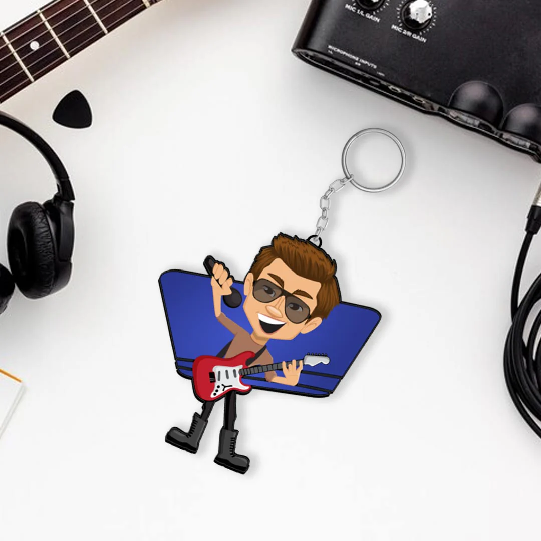 Music Lovers Keychain Or Keyring - Image 4