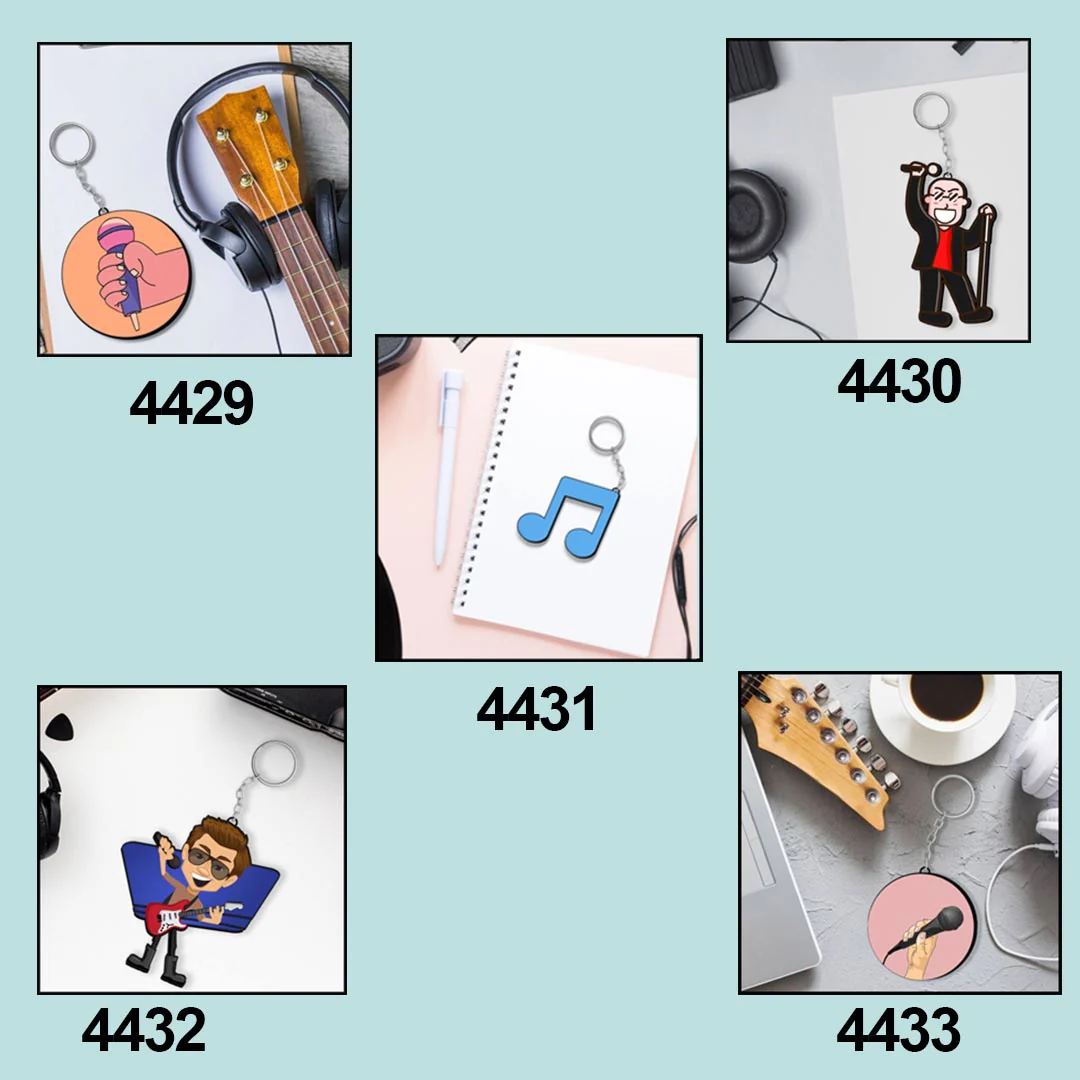Music Lovers Keychain Or Keyring - Image 6