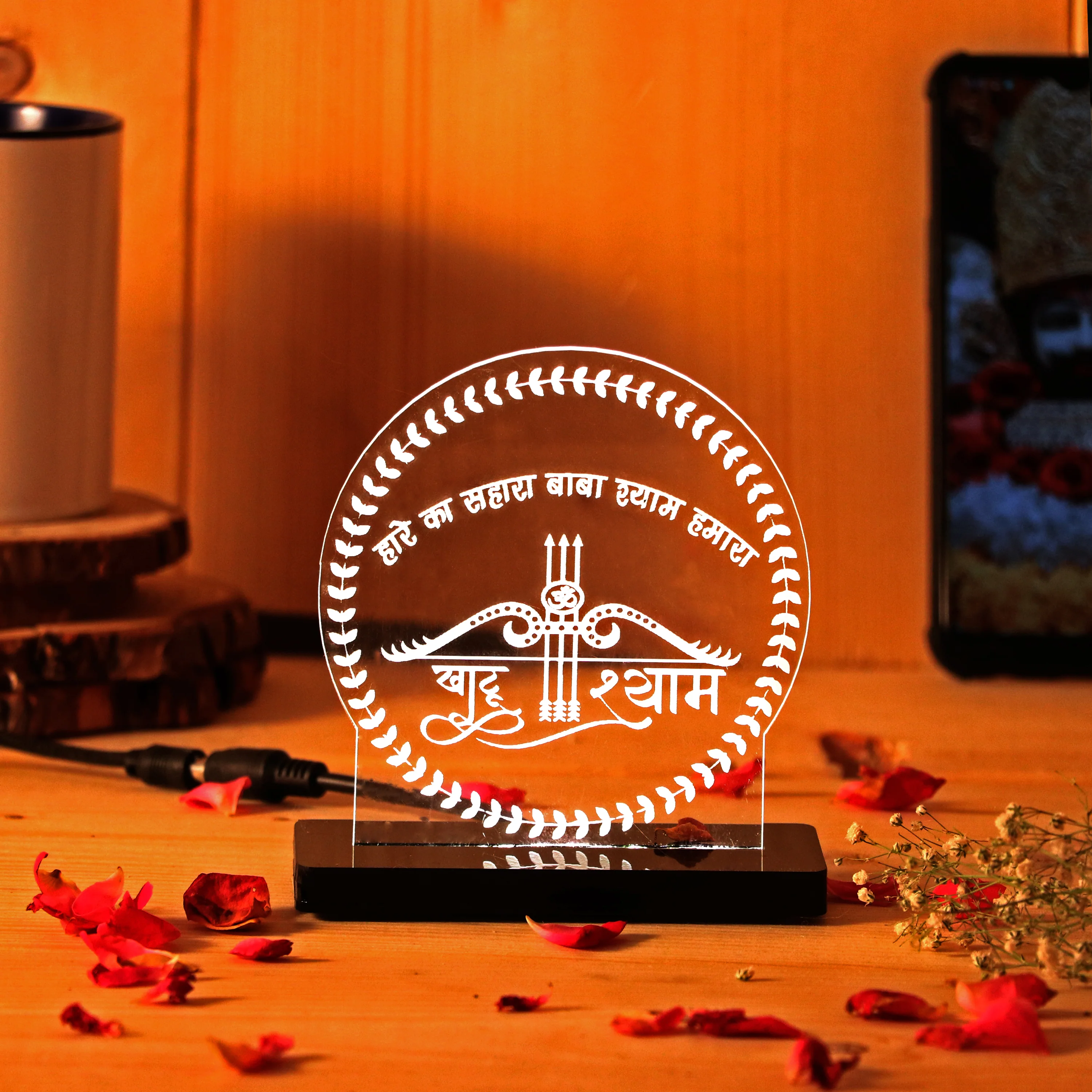 Khatu Shyam Car Dashboard Lamp - Image 9