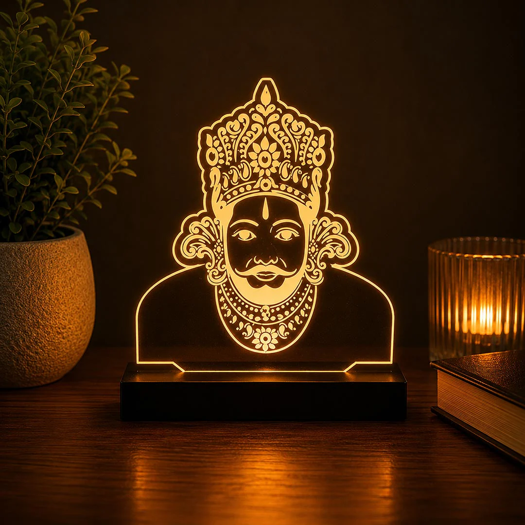 Khatu Shyam Ji Car Dashboard Lamp - Image 3