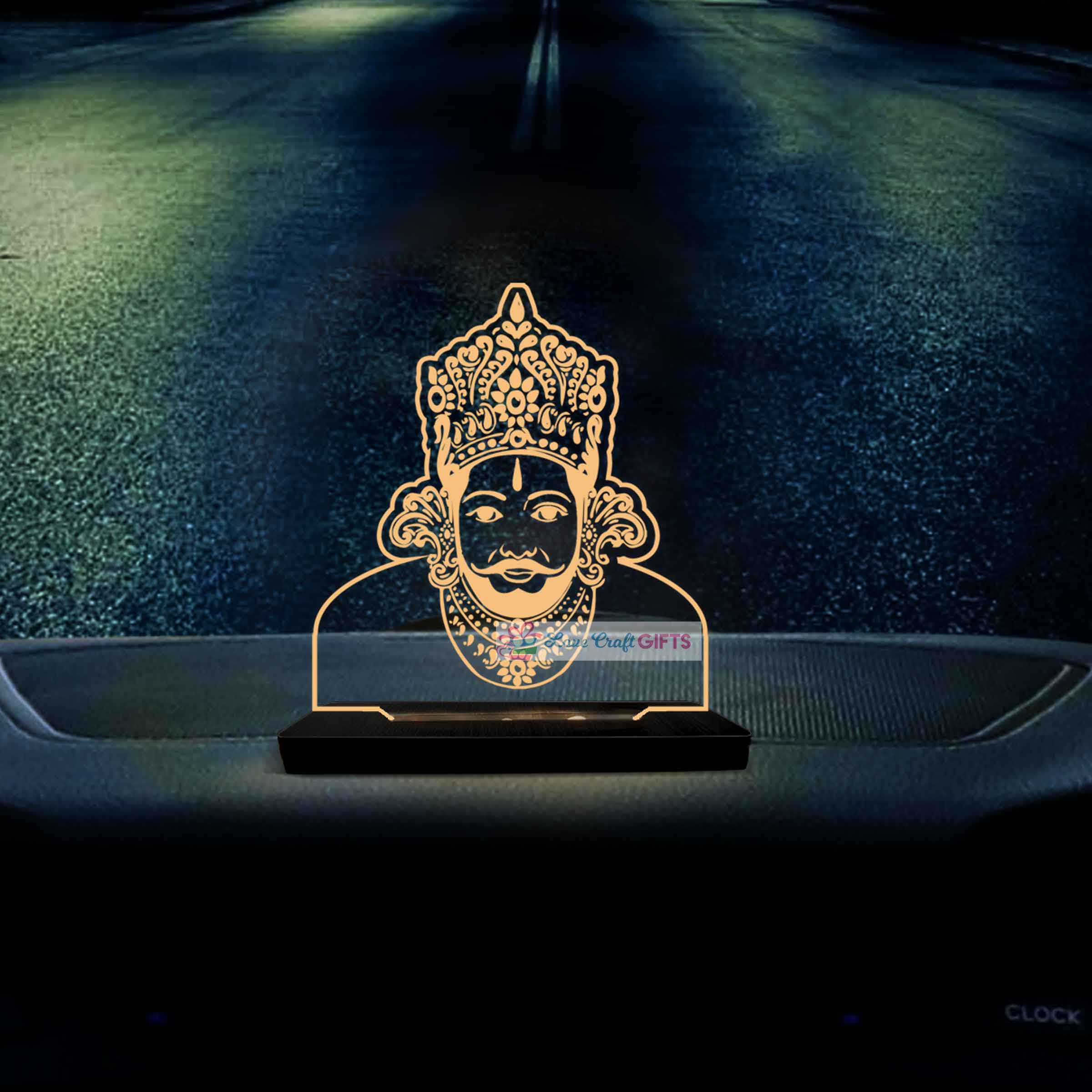 Khatu Shyam Ji Car Dashboard Lamp - Image 6