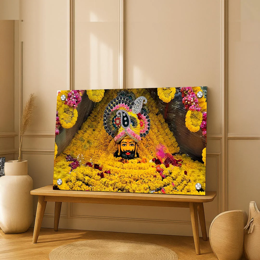 Khatu Shyam Ji Premium Acrylic Wall Frame |24×36" - Image 4