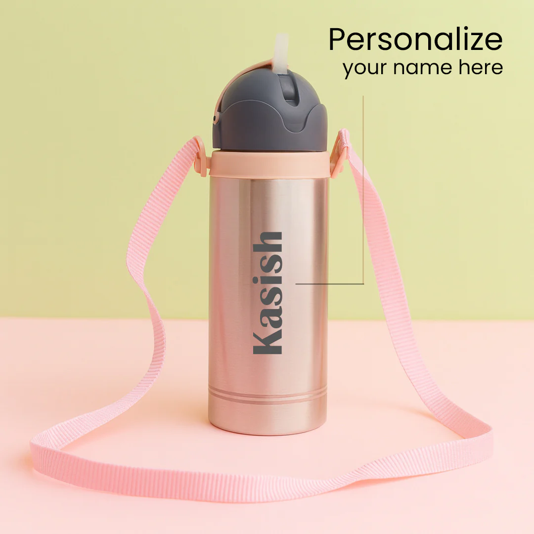 KIDZCO Personalized Kids Water Bottle | Stainless Steel - Image 2