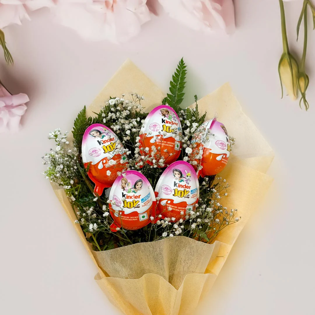 Kinder Joy Chocolate Bouquet - The Perfect Gift - Image 3